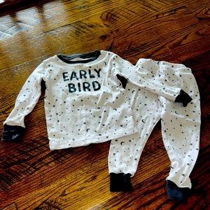 Carters “Early bird” pajama set